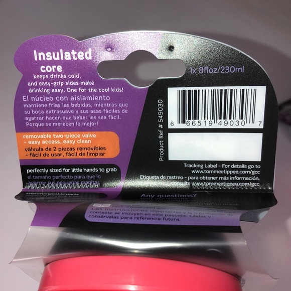 tommee tippee 12m+ drinking bottle's - Picture 2 of 4